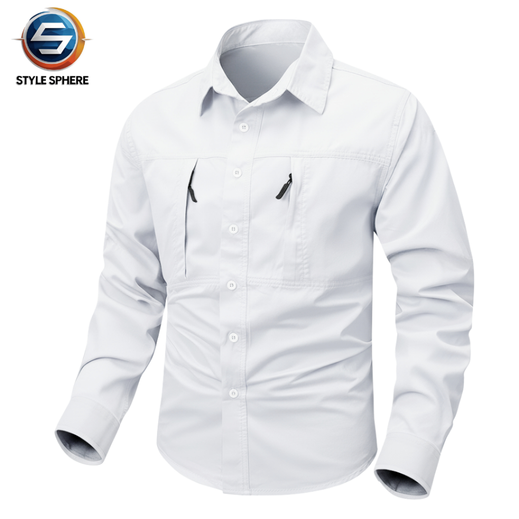 STYLE SPHERE _Kemeja Tactical  Lengan Panjang / Kemeja Pria Lengan Panjang / Kemeja Tactical Pria / 