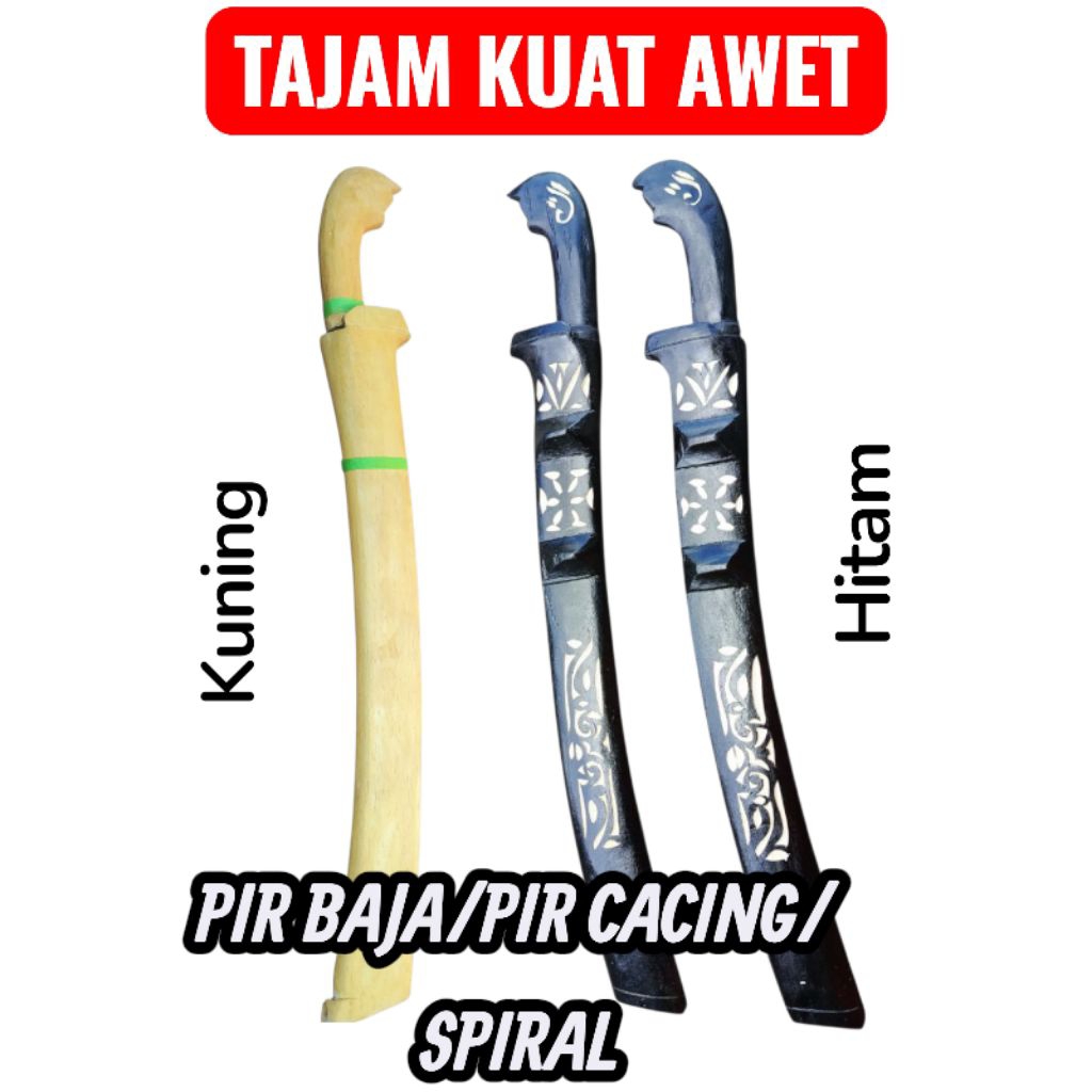 [ COD ] TERMURAH LAIS PIR CACING Baja PIR SPIRAL 57cm KUAT AWET TAHAN LAMA Alat berkebun LAIS BANJAR