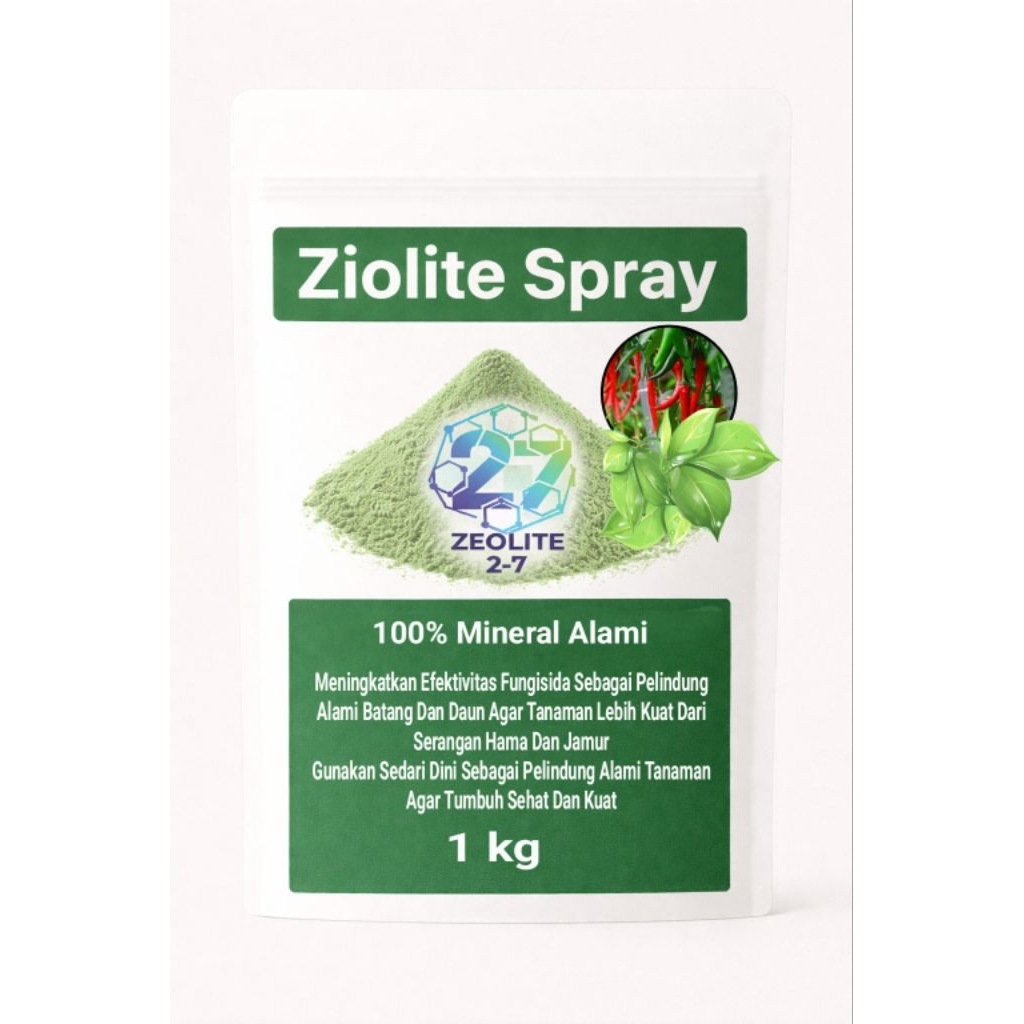 Zeolite2-7 Spray (Tepung) 1 Kg mesh 5000