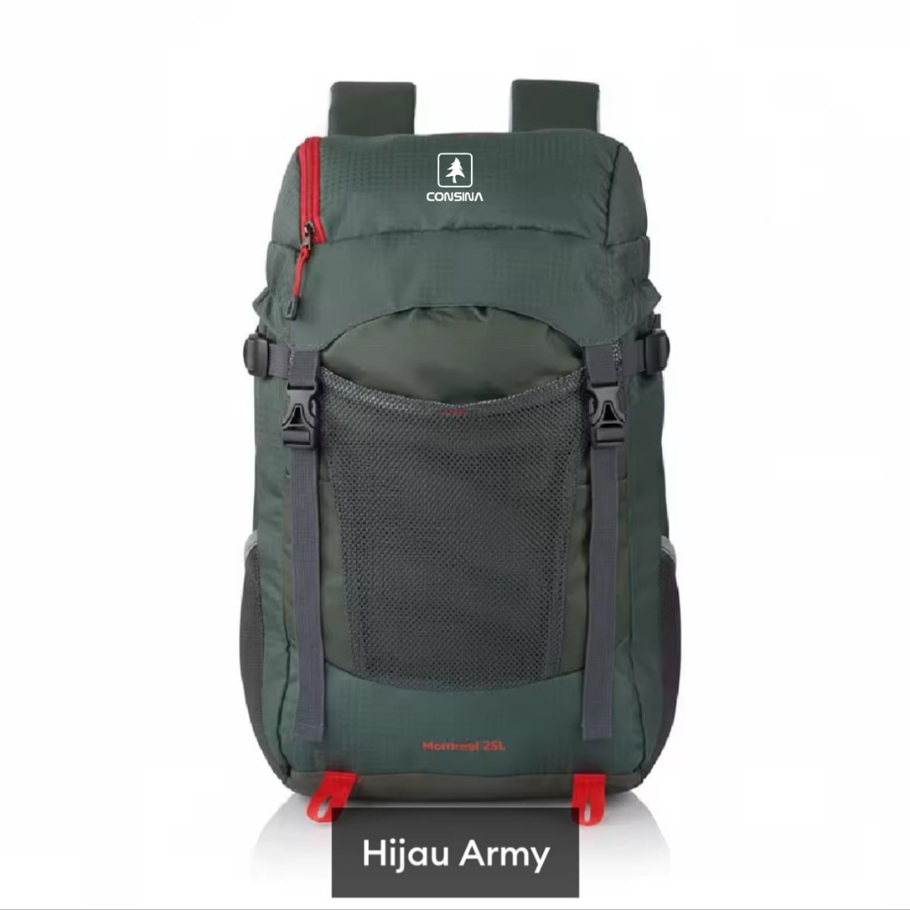 Tas Ransel Outdoor Semi Carrier 25/30 Liter - Tas Ransel Camping Wanita - Tas Gunung Anak Kecil