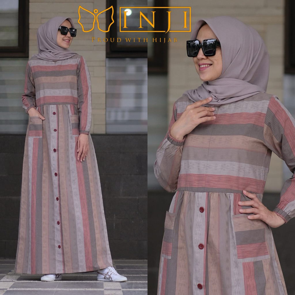 Dress lesty Tunik Inji Mikuniku