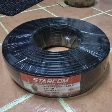 Kabel CCTV RG6+Power 100 M / Kabel CCTV RG6+ Power 100 M