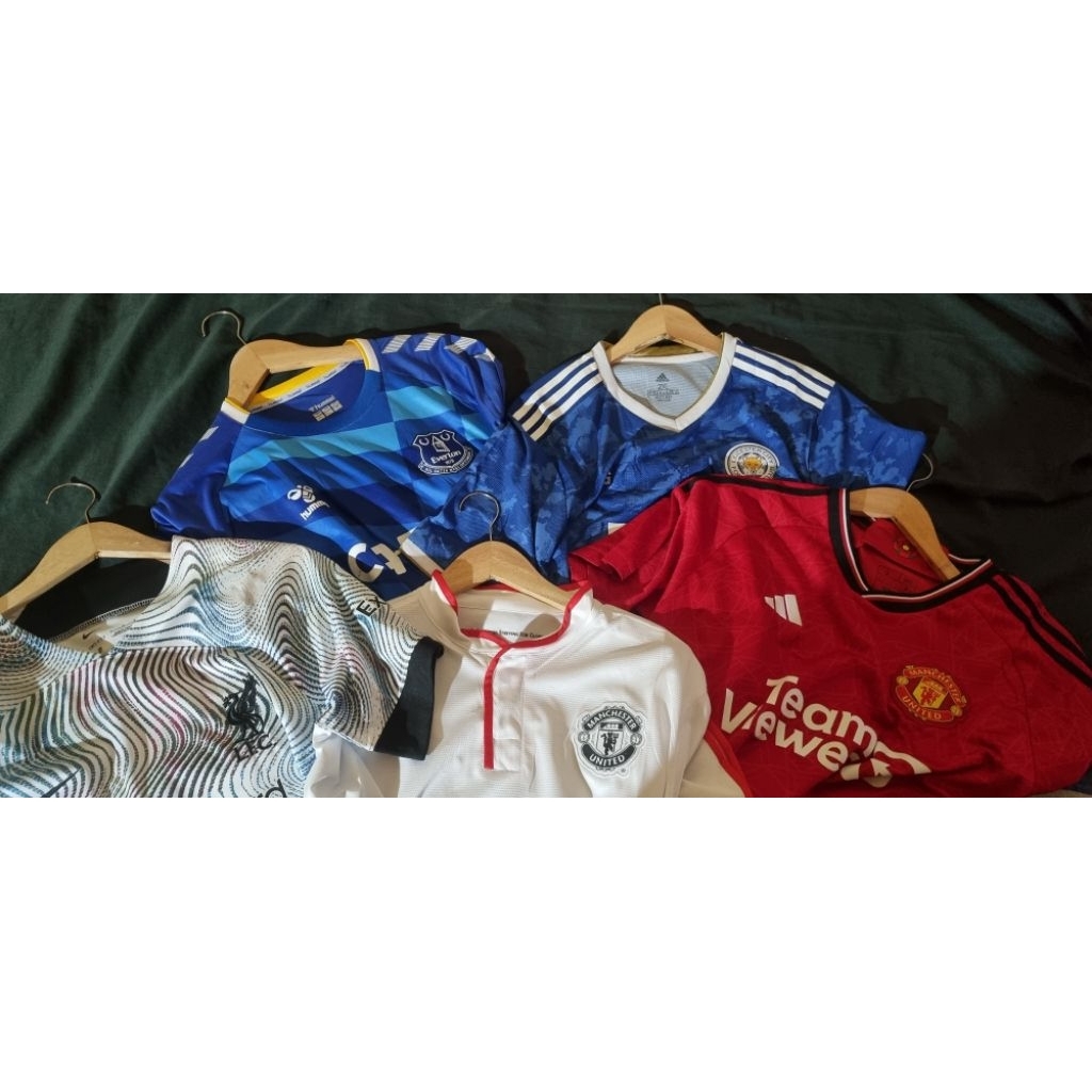 MU Away 12/13 & LCFC 2017 & Everton