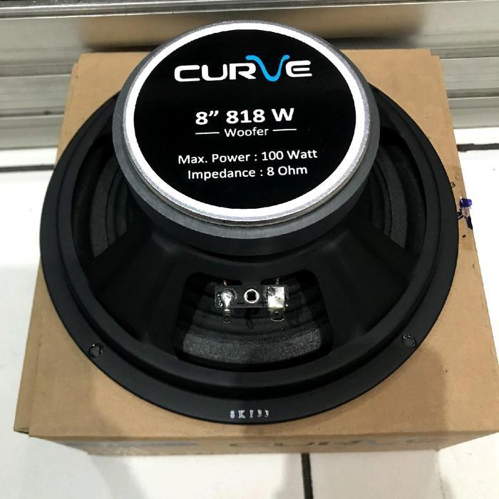 speaker curve 8 inch 818 w curve 818w curve 8 inch woofer new