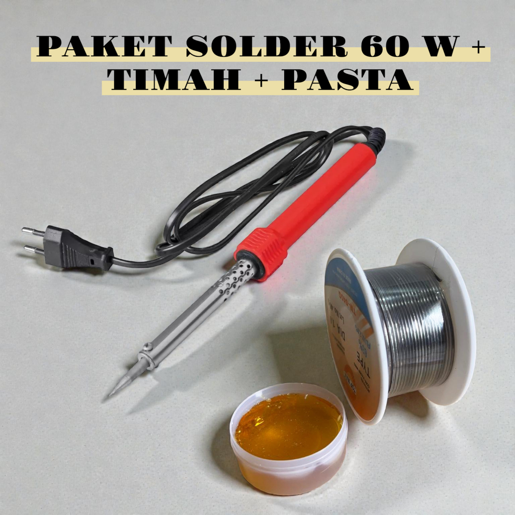 Solder listrik iron timah soldering Timah 60/80 Watt