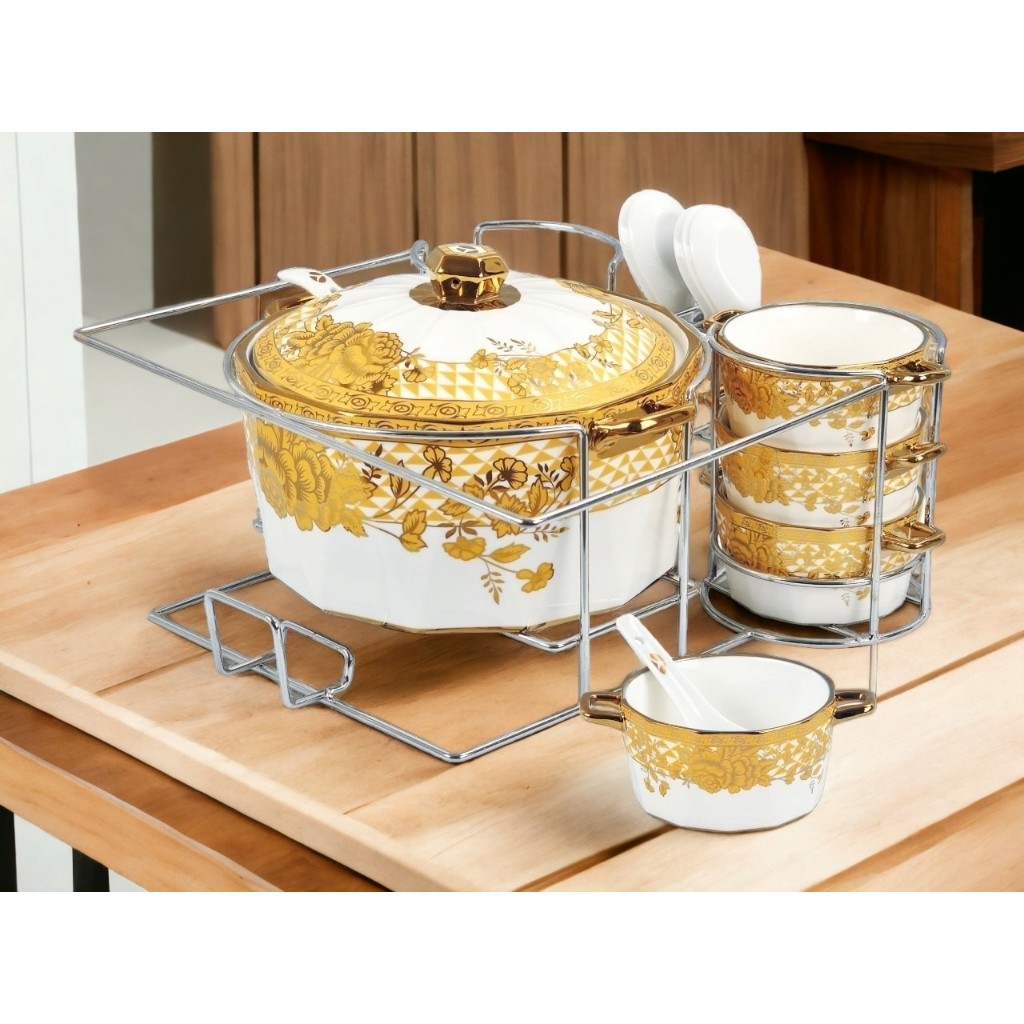 VICENZA Soup Bowl Set / Mangkok / Wadah Sup Brie CRS87 / SC87