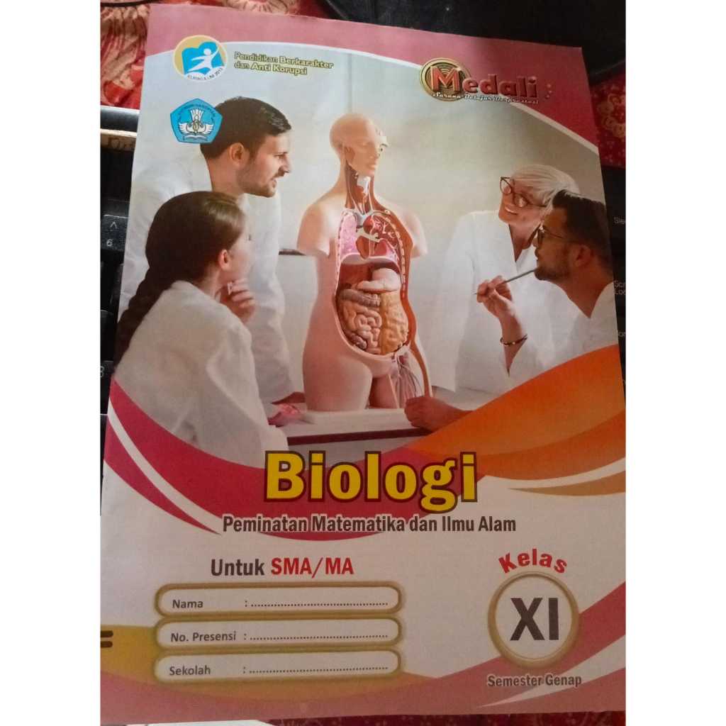LKS MEDALI KELAS XI BIOLOGI MA KURIKULUM 2013