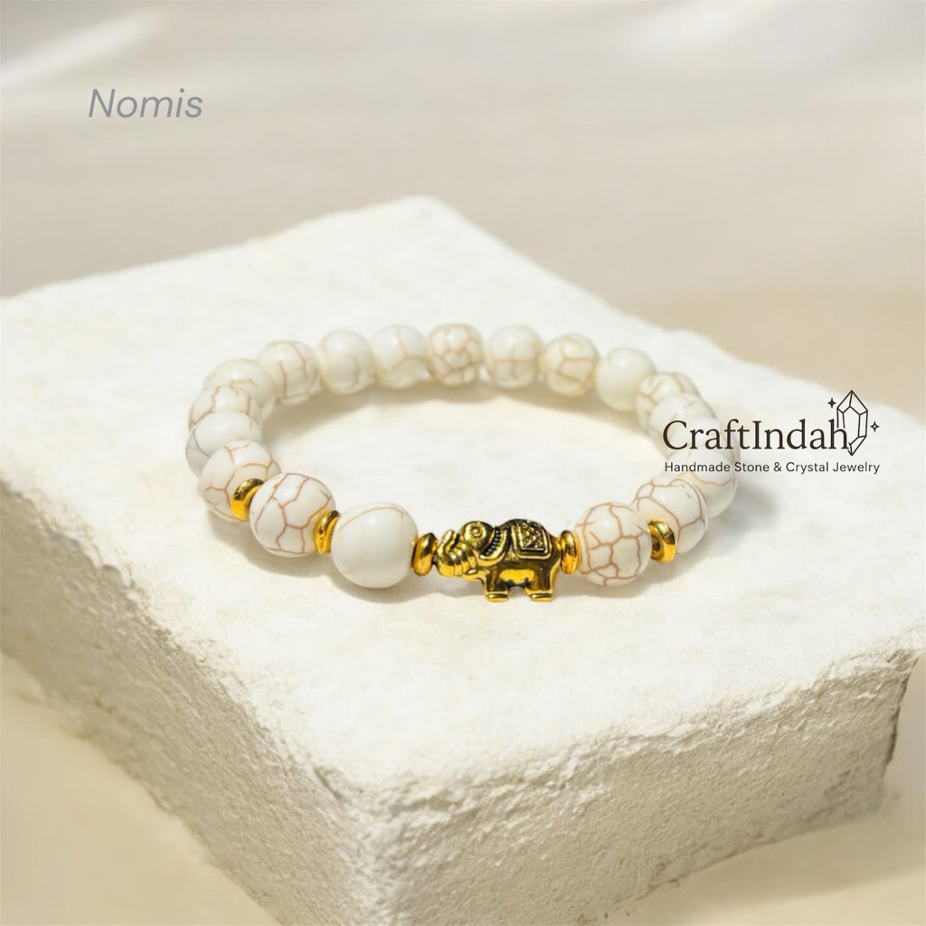 Gelang gajah gold ala thailand - NOMIS