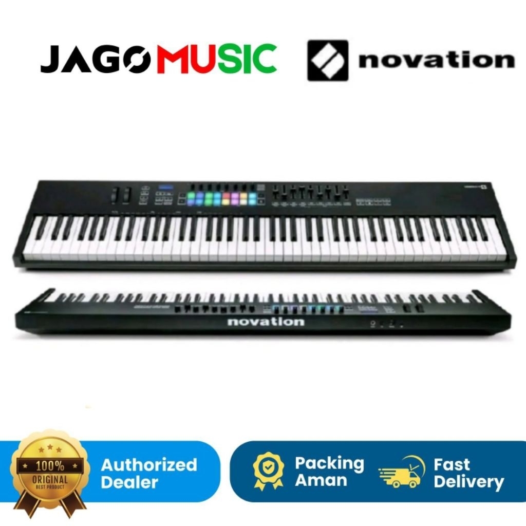 Novation Launchkey 88 MK3 Keyboard Midi Controller Launchkey 88 MK 3