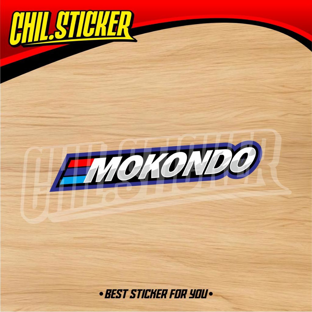STIKER MOKONDO sticker aku mokondo