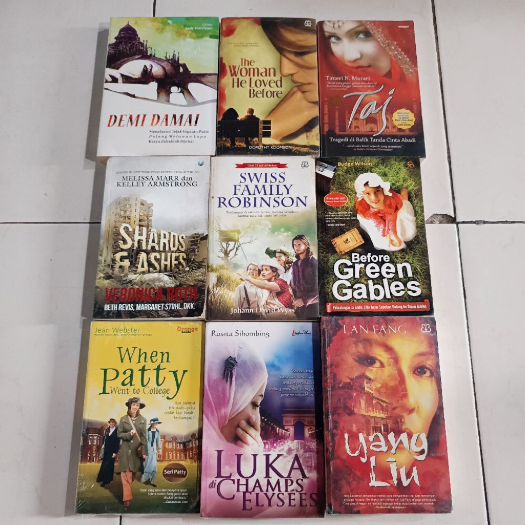 (PROMO BUKU CUCI GUDANG) NOVEL ROMANSA / NOVEL DEWASA