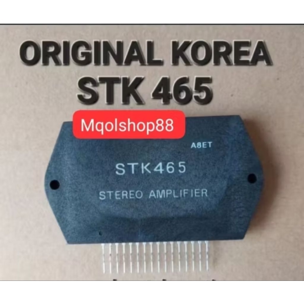 amplifier STK 465 stereo amplifier STK 465 stereo