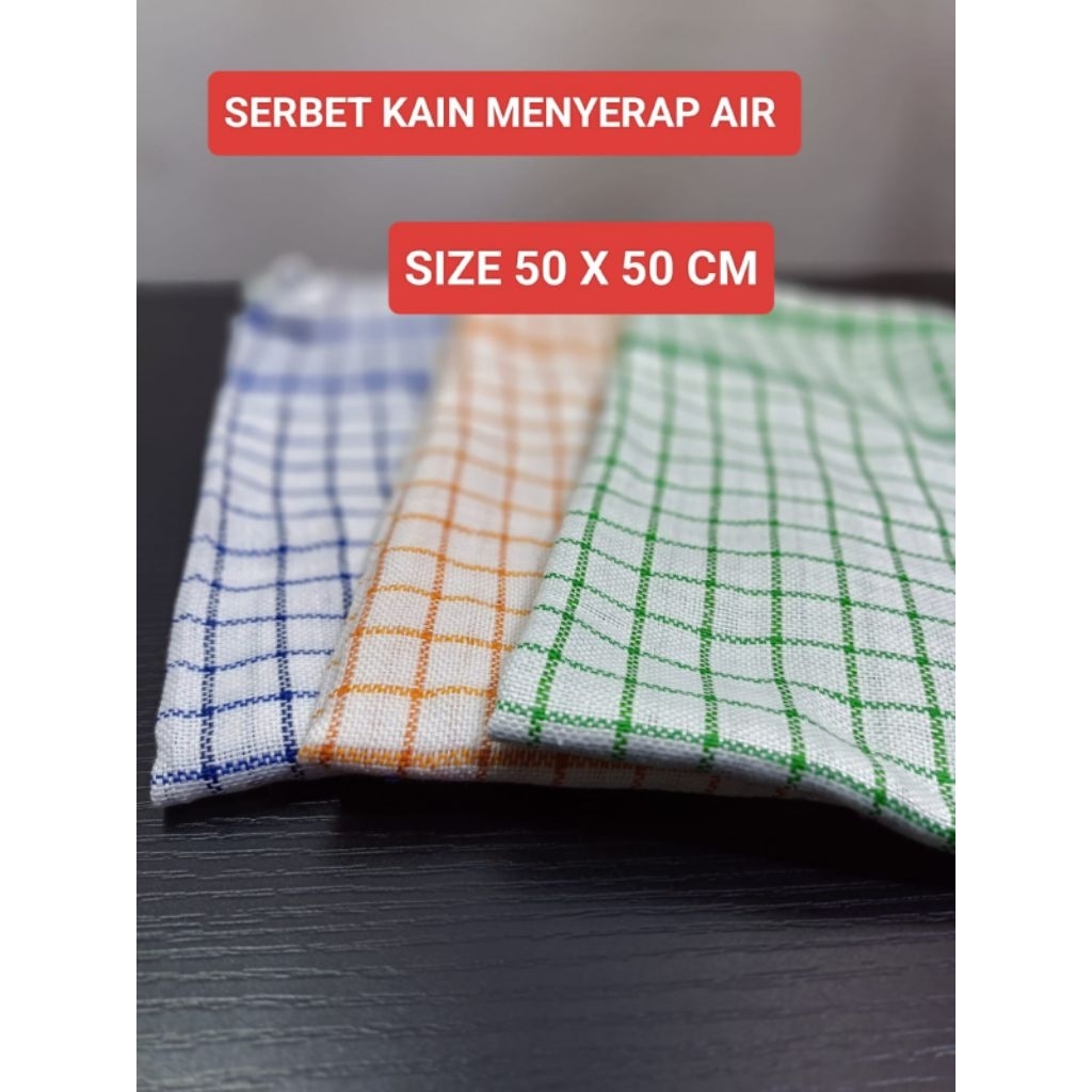 LAP DAPUR SERBET LAP PIRING SERBAGUNA MENYERAP AIR