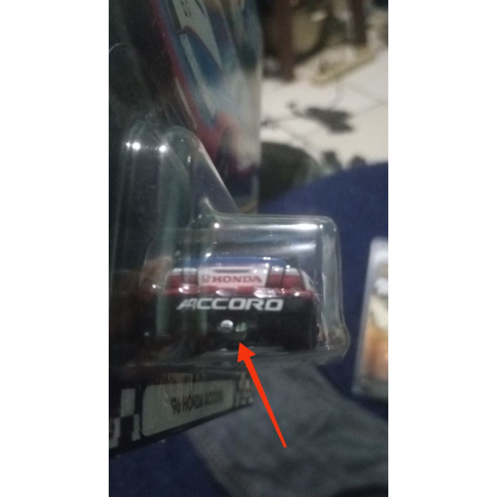 hot Wheels ERROR kelebihan rivet nya jadi seperti knalpot Honda Accord premium ONLY ONE FREE PROTECT