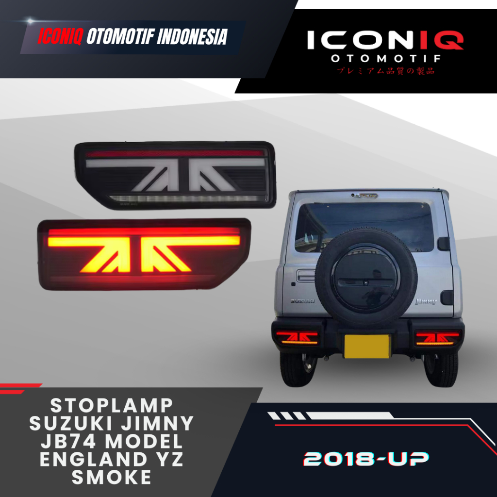STOPLAMP SUZUKI JIMNY JB74 MODEL ENGLAND YZ SMOKE