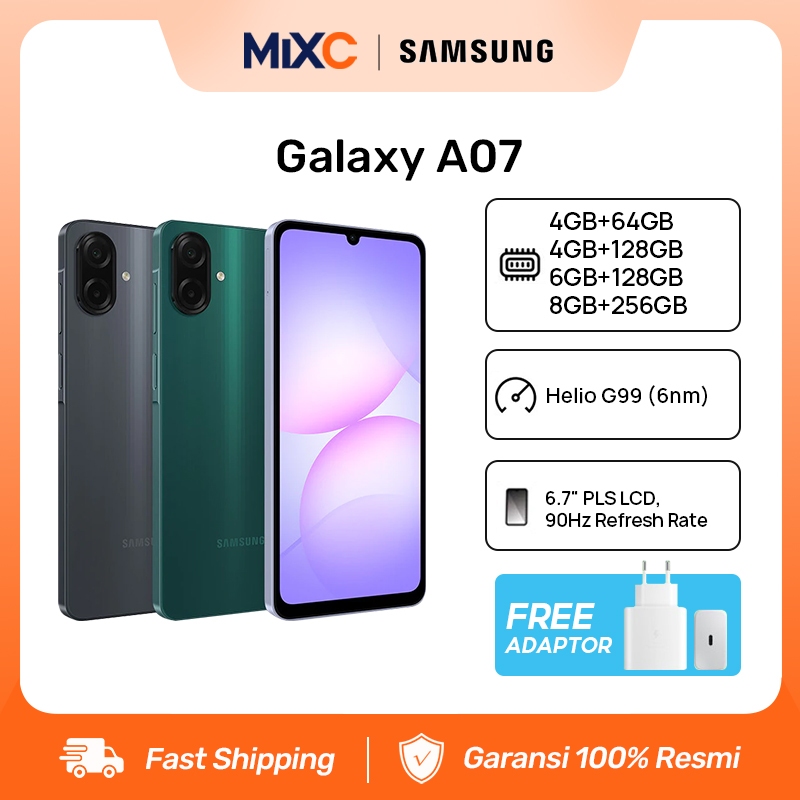 Official Samsung Galaxy A07 4+64GB/4+128GB/ 6+128GB/8+256GB | Samsung Galaxy A06 4+64GB/4+128GB/6+12