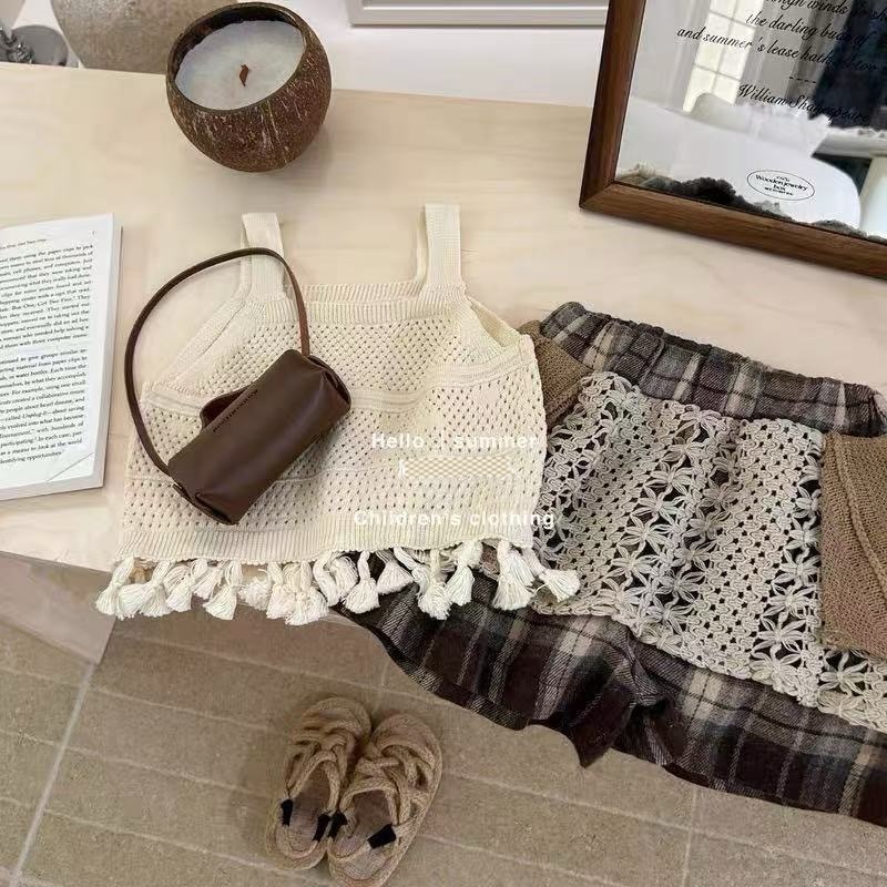 RYUTA setelan rajut anak perempuan 1-6 tahun /baju rajut anak cewek