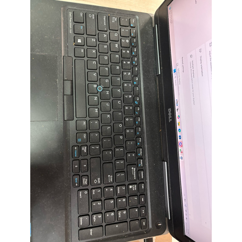 KEYBOARD LAPTOP DELL PRECISION 7510 ORIGINAL NORMAL JAYA