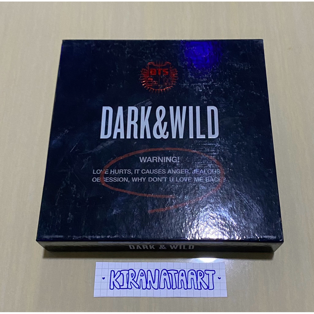 BTS ALBUM - DARK & WILD (UNSEALED)