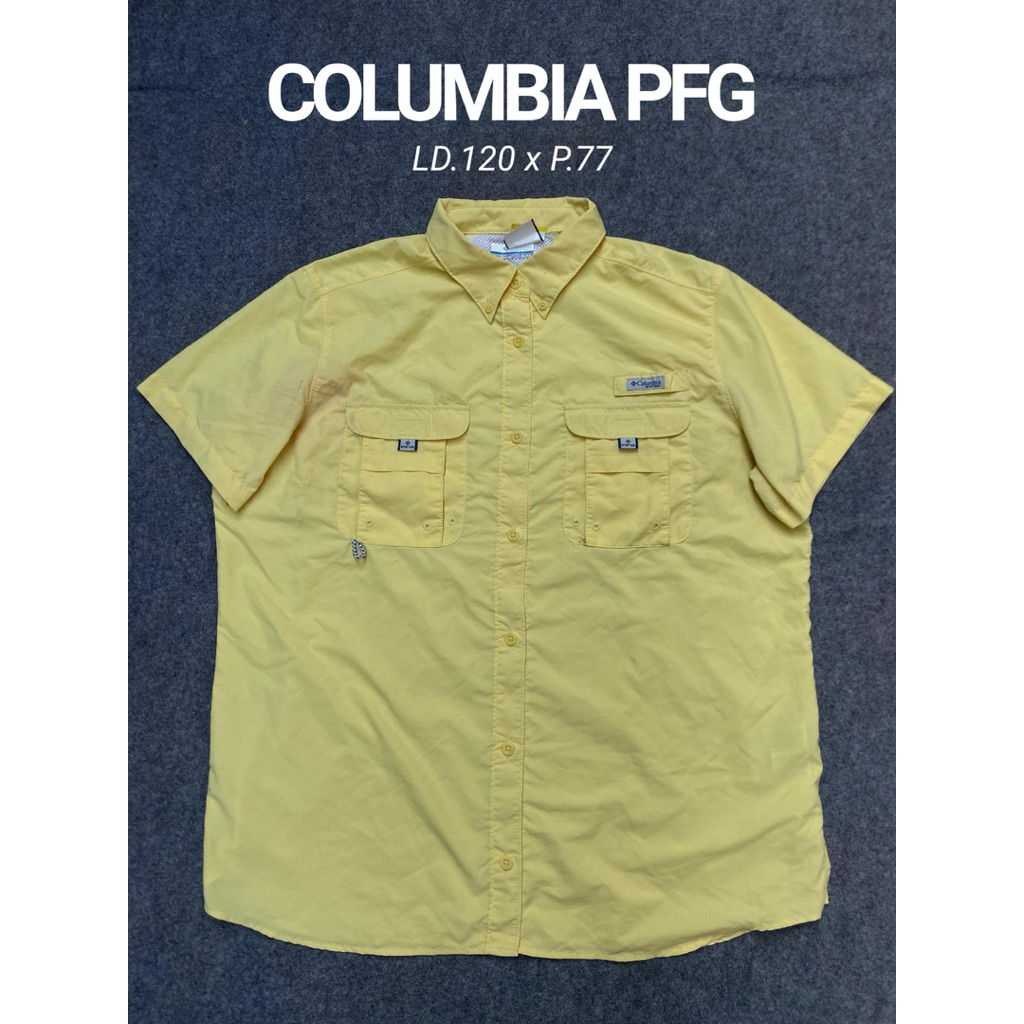 KEMEJA OUTDOOR COLUMBIA PFG PRELOVED