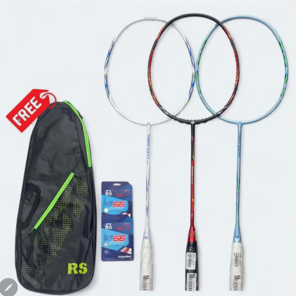 Raket Badminton RS Power Rally / Pure / Max / Smash / Arc Neo iii 100% Original
