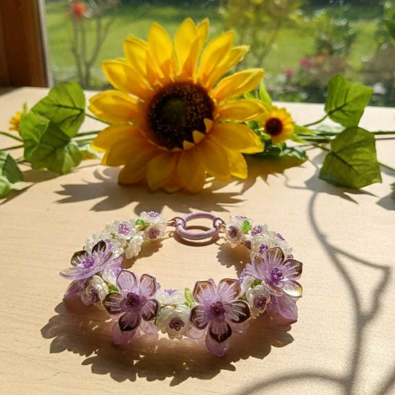 Bag Charm Bloom | Strap Phone | Bag Charm Taman Bunga