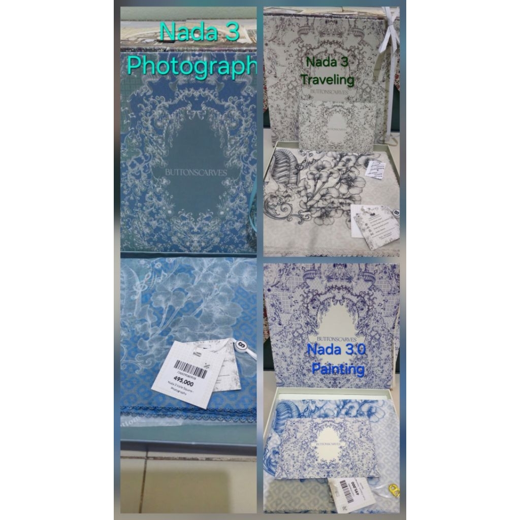 Buttonscarves NADA 3 rare item