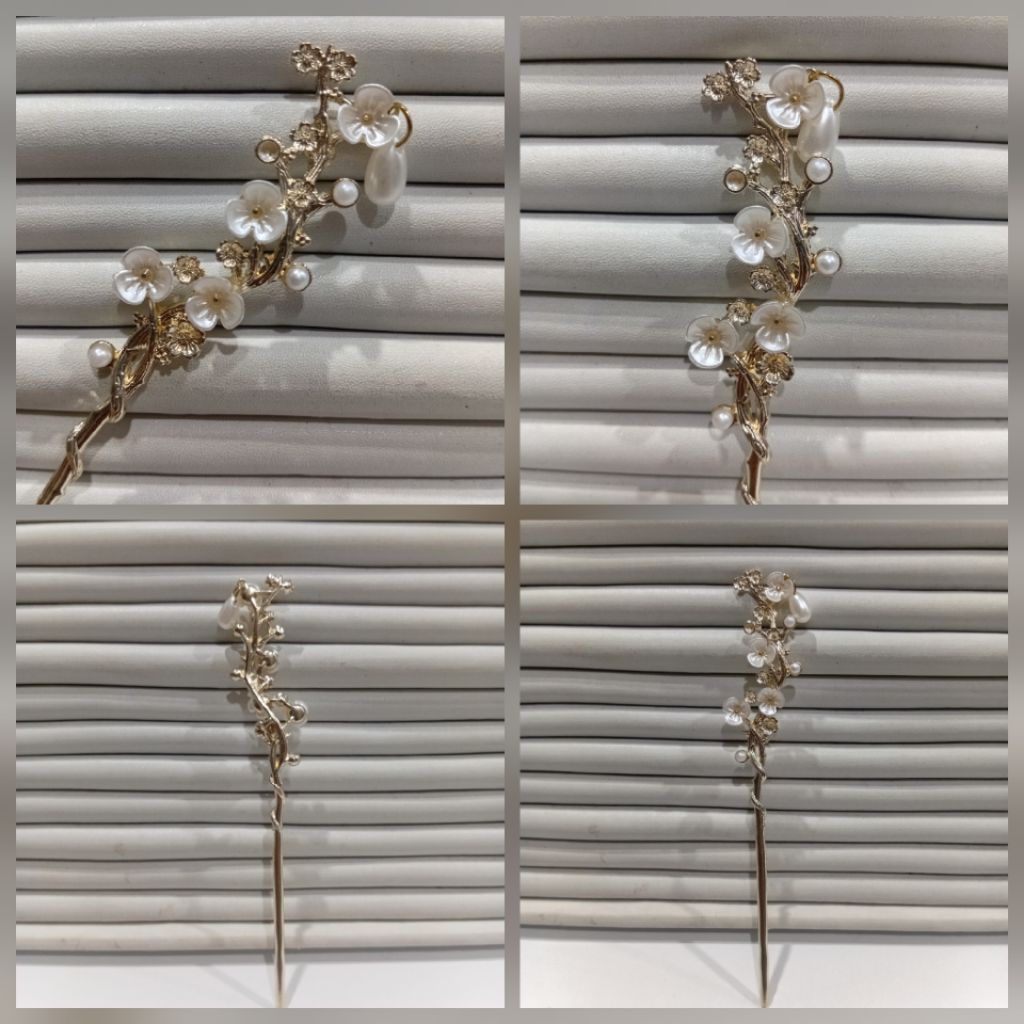 tusuk konde bunga melati untuk sanggul bali / aksesoris sanggul