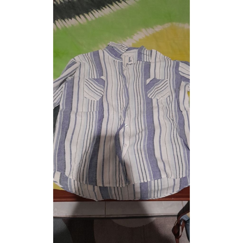 [BUY 1 GET 1] heclo kaizen linen shirt