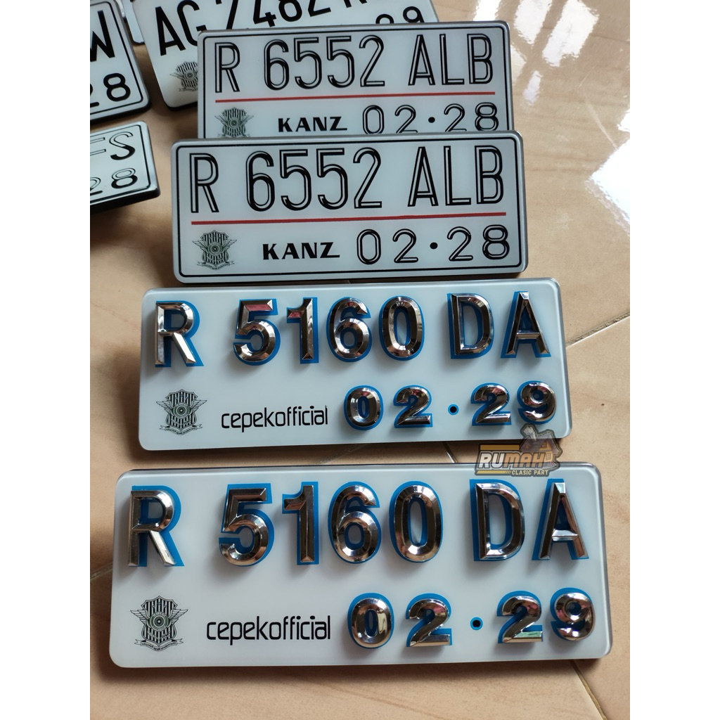 PLAT NOMOR CUSTOM || PLAT NOMOR MOTOR || PLAT NOMOR MURAH PLAT NOMOR TIMBUL FRAME WARNA