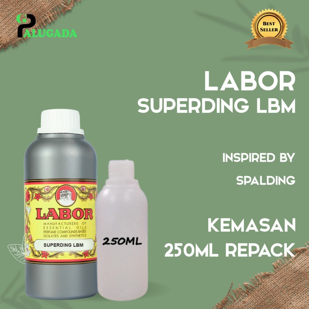 Bibit Parfum Murni SUPERDING LBM | LABOR 250ML REPACK