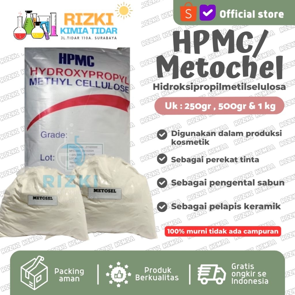 Metochel HPMC Pengental Metosel Metil Selulosa