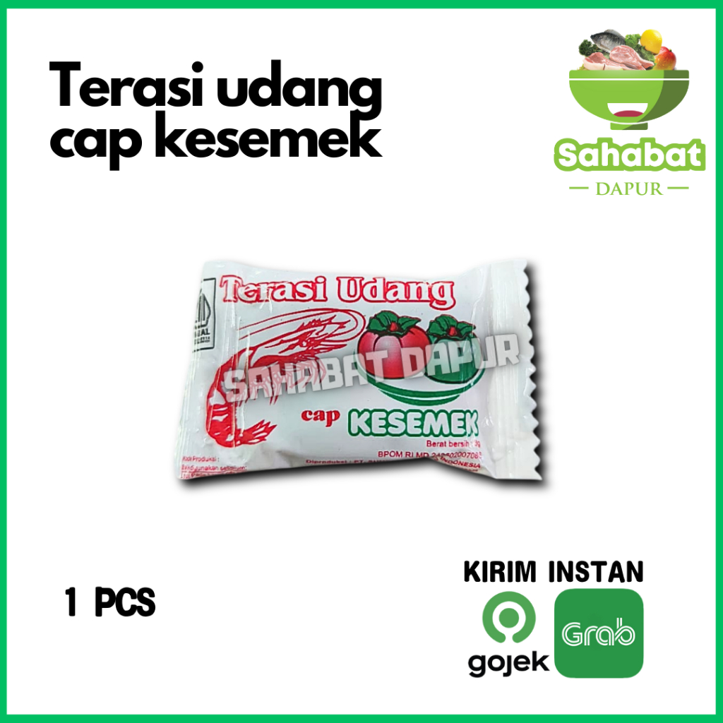 Terasi Udang Cap Kesemek 1 Pcs