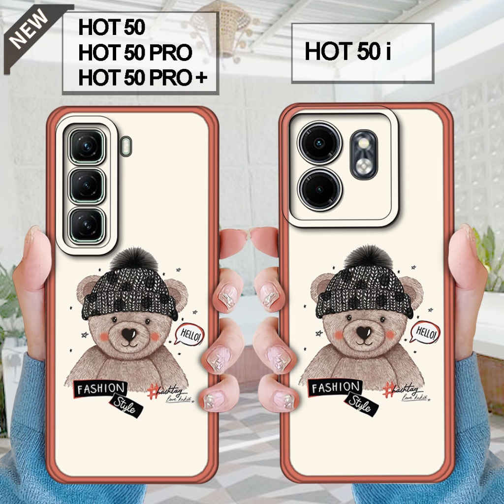 Case Infinix HOT 50 _Infinix HOT 50 Pro _Infinix HOT 50i _Infinix HOT 50 Pro Plus - case silikon hp