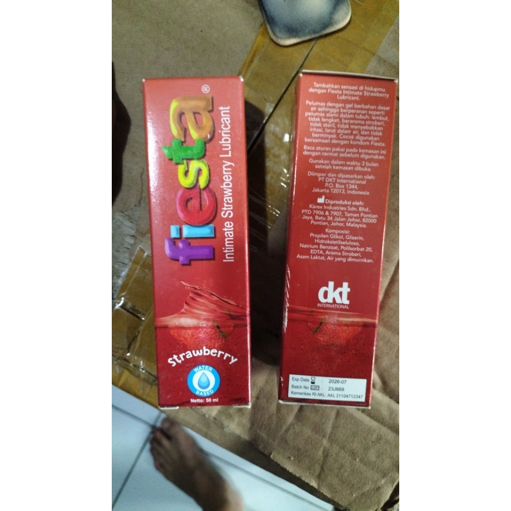 fiesta gell pelumas 50ml