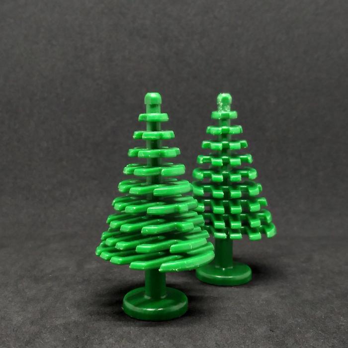 Brick POHON Aksesoris Diorama DIY Miniatur Tanaman Pine Tree Pohon Pinus Medium 6cm