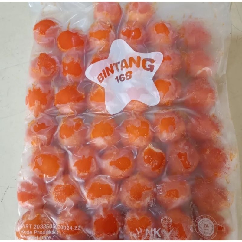 Kuning telur asin frozen