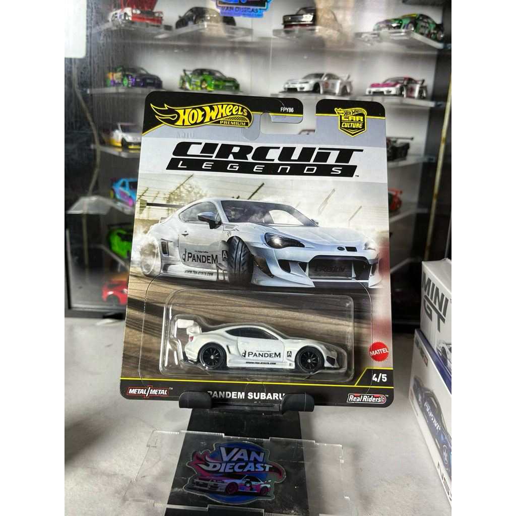 HOTWHEELS CIRCUIT LEGENDS SUBARU PANDEM