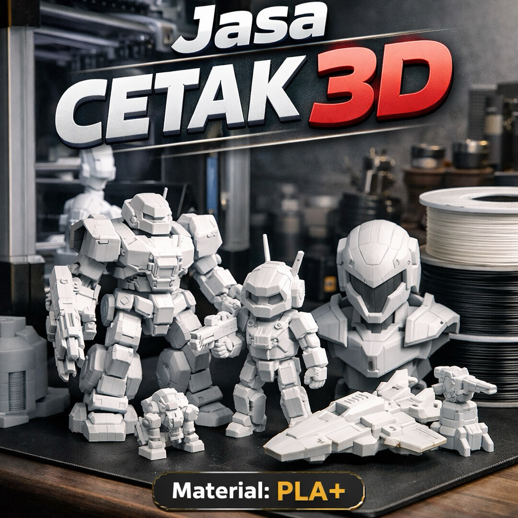 Jasa Cetak 3D Printing / Custom 3D Printing