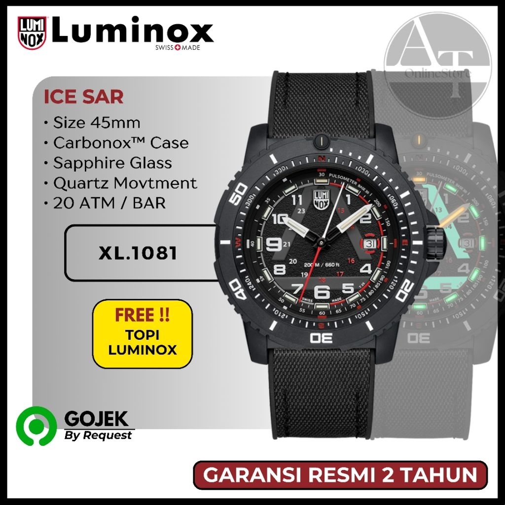 Jam Tangan Pria Luminox 1081 ICE-SAR ORIGINAL Resmi