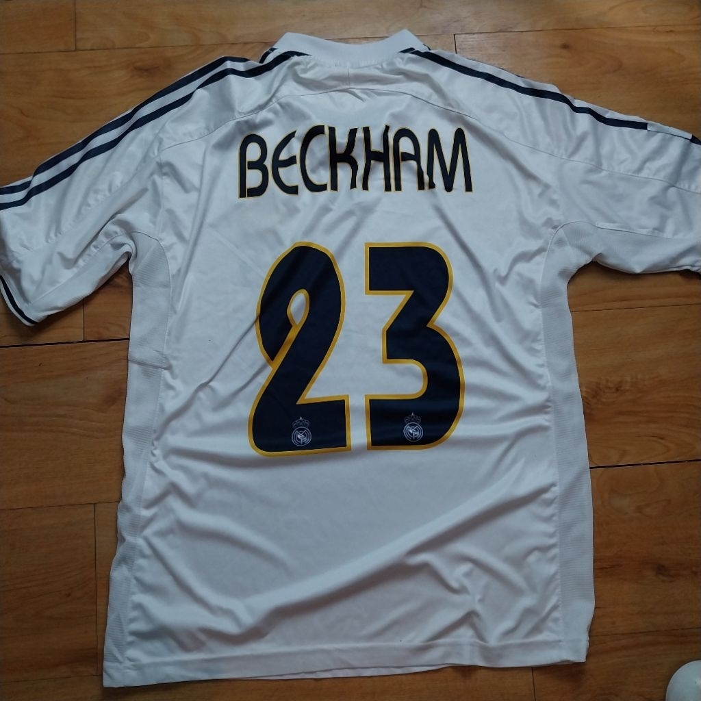 jersey multisport vintage beckham 23 madrid