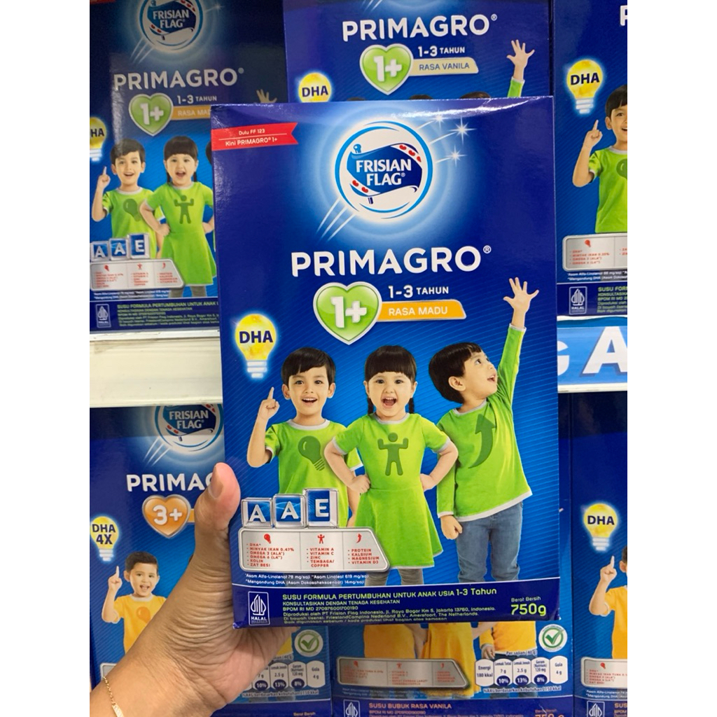 Primagro 1+ Madu Vanilla Coklat 750gr | primagro 1+ madu | primagro 1+ vanilla | primagro 1+ coklat 