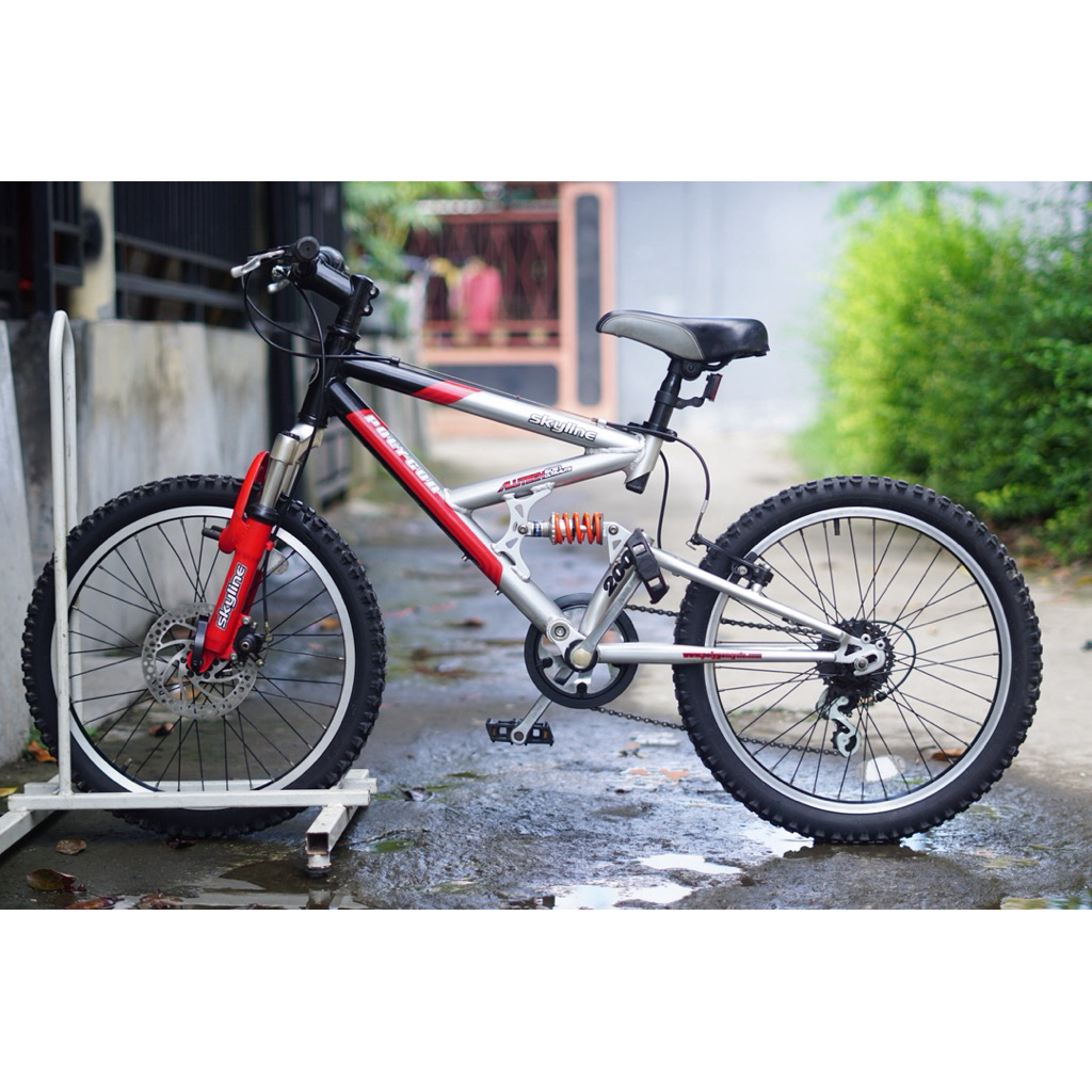 Di jual sepeda anak Fullsus Vintage UK 20 Polygon skyline Old school