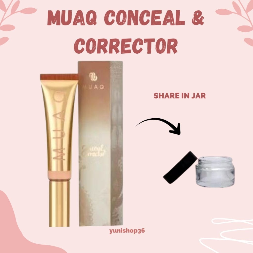 [SHARE IN JAR] MUAQ Conceal & Corrector Share In jar