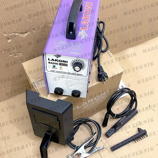 Mesin Las Lakoni Basic 162Ix - Trafo Las Inverter Welder Basic 162 Ix