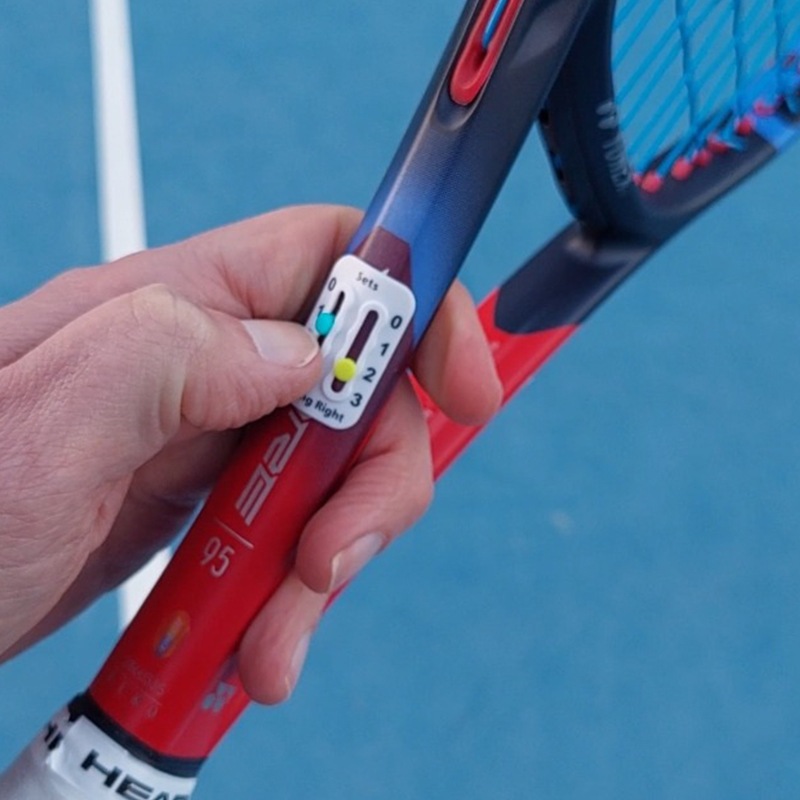 Score Raket Tenis / Paddle Score Counter / Tennis Racket Scorekeeper Co