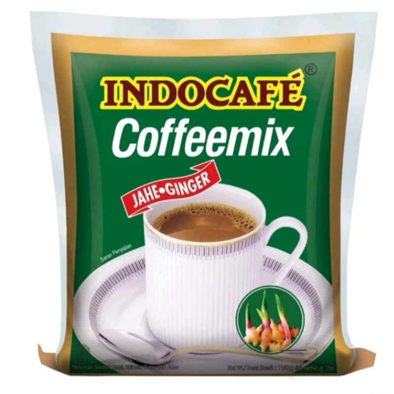 INDOCAFE COFFEMIX JAHE GINGER ISI 30 SACHET
