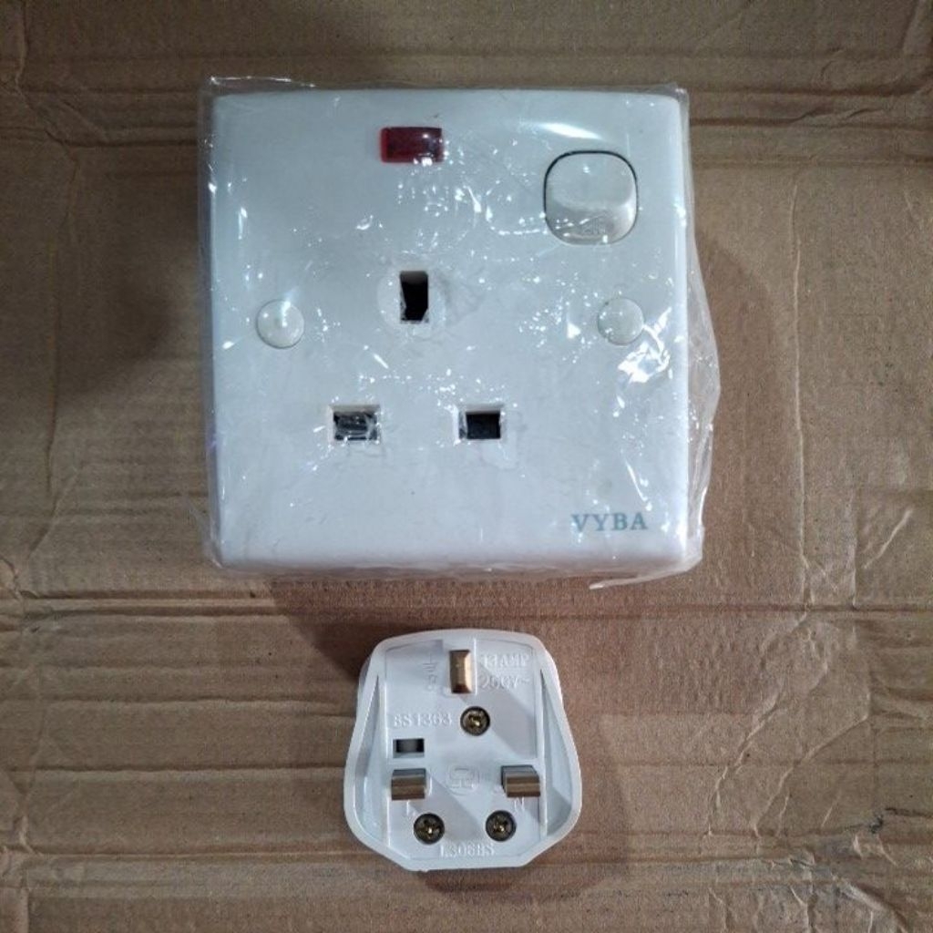 vyba stopkontak + steker komplit khusus AC