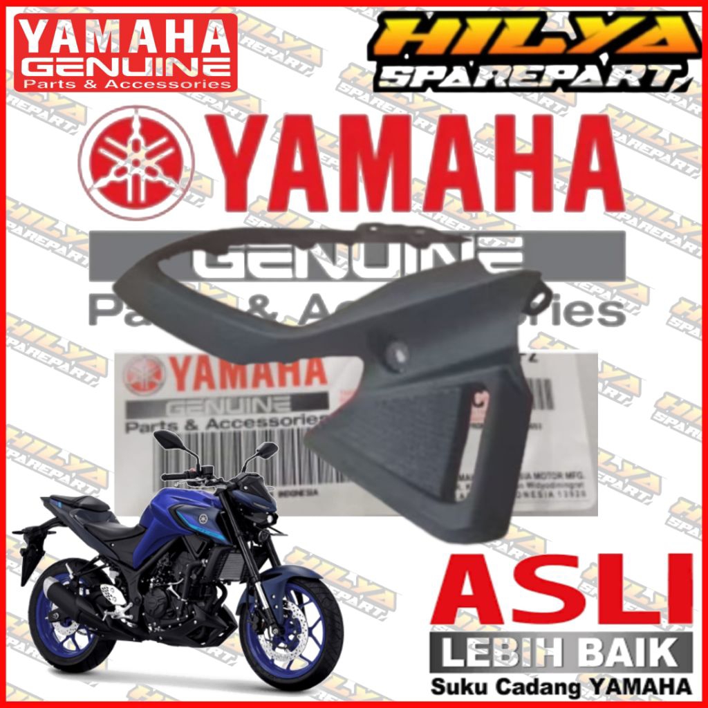 DUCT B9T-F838R-00 COVER TANGKI KANAN MT25 MT 25V2 PART ORIGINAL YAMAHA