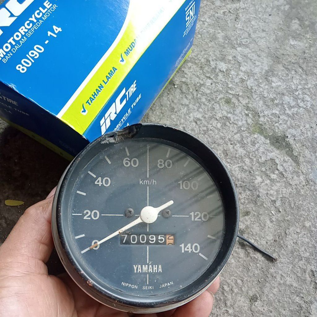 spidometer Yamaha rx100 original fungsi